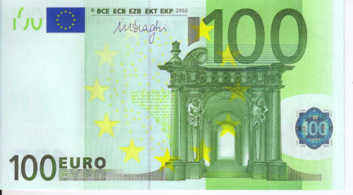 фото Германия 100 евро 2002 X R001 UNC