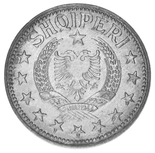 фото Албания 1 лек 1957 F-VF