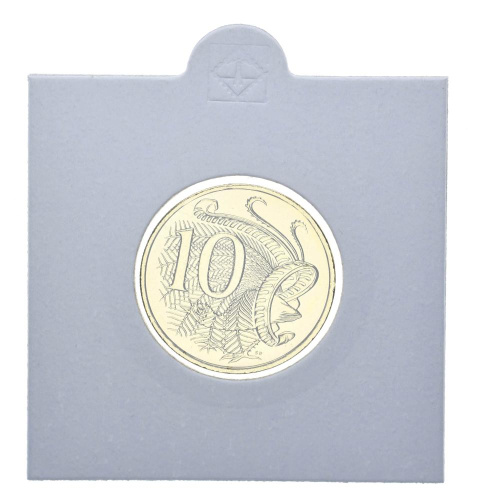 фото Австралия 10 центов 2007 UNC Позолота