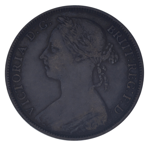 фото Великобритания 1 пенни 1884 F-VF