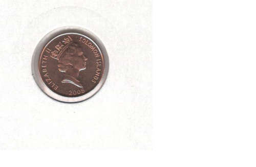 фото Соломоновы острова 1 цент 2005 UNC (KM#24)