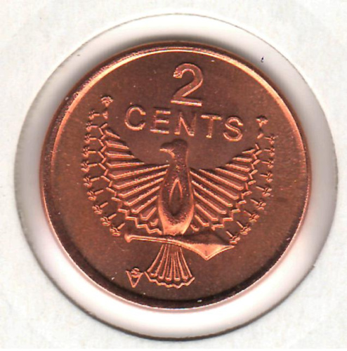 фото Соломоновы острова 2 цента 2006 UNC (KM#25)