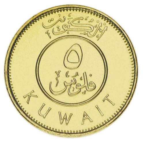 фото Кувейт 5 филс 2012 UNC