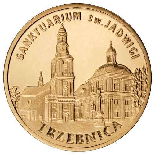 фото Польша 2 злотых 2009 UNC Тшебница (Y#711)