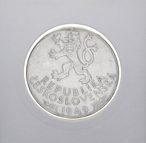 фото Чехословакия 100 крон 1949 Серебро F-VF