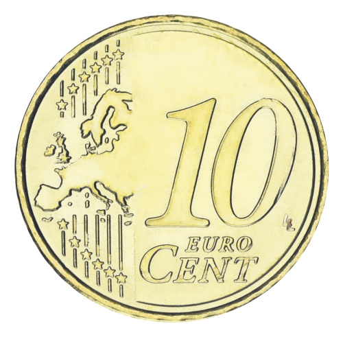фото Австрия 10 евроцентов 2025 UNC