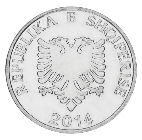 фото Албания 5 лек 2014 UNC