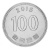 фото Южная Корея 100 вон 2015 UNC