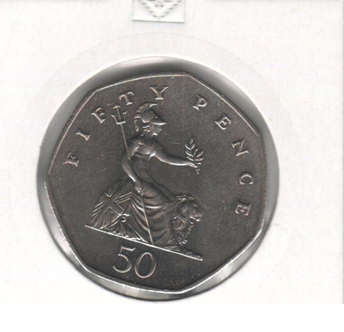 фото Великобритания 50 пенсов 1982 VF (KM#932)