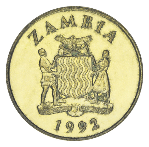 фото Замбия 5 квача 1992 AU-UNC Животное - Антилопа