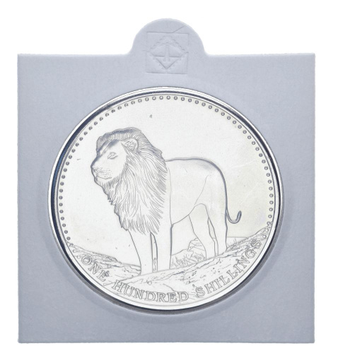 фото Сомали 100 шиллингов 2013 UNC Лев Большая монета