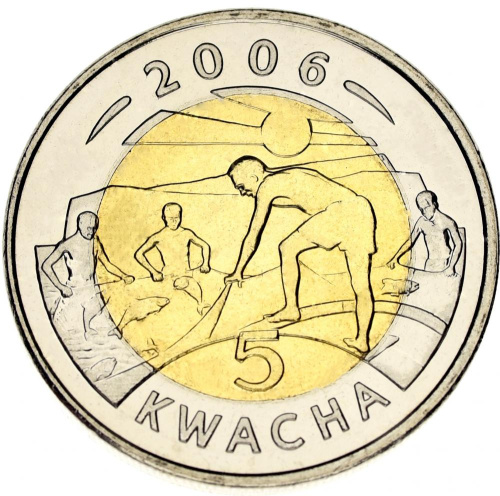 фото Малави 5 квача 1996-2006 AU-UNC