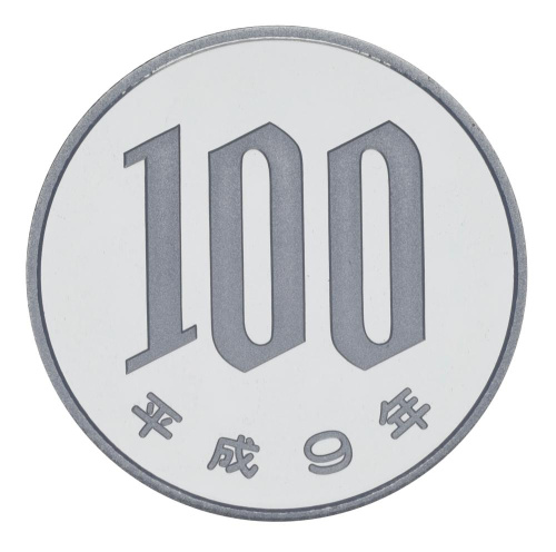 фото Япония 100 йен 1997 Proof