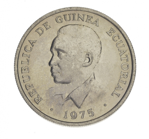 фото Экваториальная Гвинея 5 экуеле 1975 F-VF