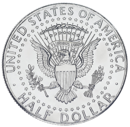 фото США 50 центов 2023 UNC D Джон Кеннеди