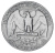фото США 25 центов (квотер) 1957 Серебро F-VF (Ag 900, 6.25 грамм)
