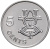 изображение Соломоновы острова 5 центов 1996 UNC (KM#26a) фото Соломоновы острова 5 центов 1996 UNC (KM#26a)