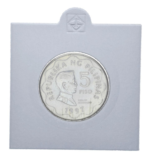 фото Филиппины 5 песо 1997 AU-UNC