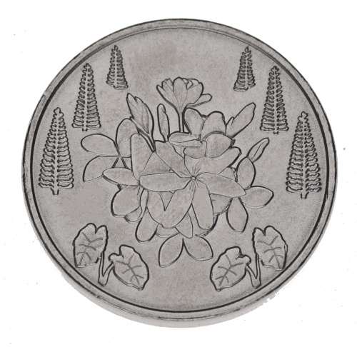 фото Французская Полинезия 5 франков 2021 UNC Таити